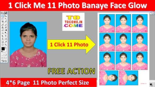 1 click 11 photo 4 by 6 page perfect size photo action single click action free by tocome with face clean
